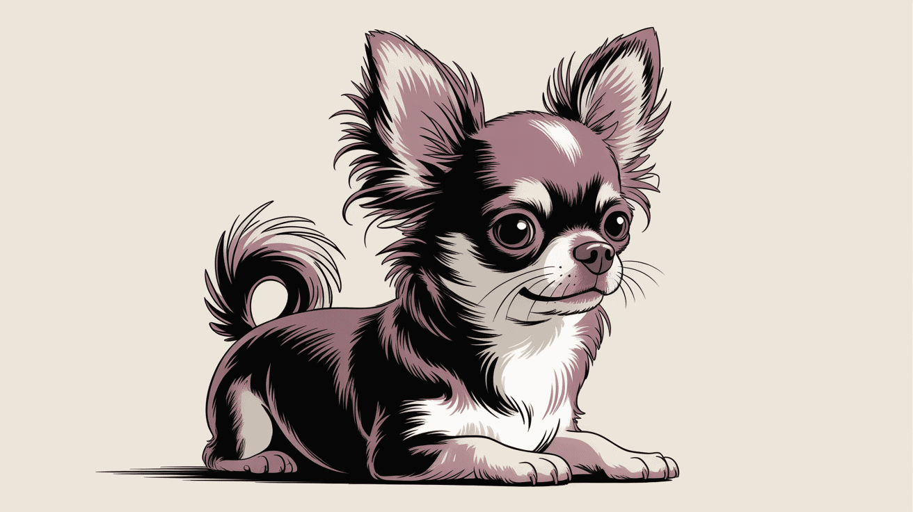 physique chihuahua a poil long profil