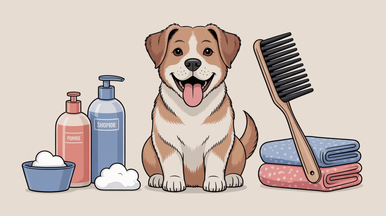 accessoires toilettage pomsky noir