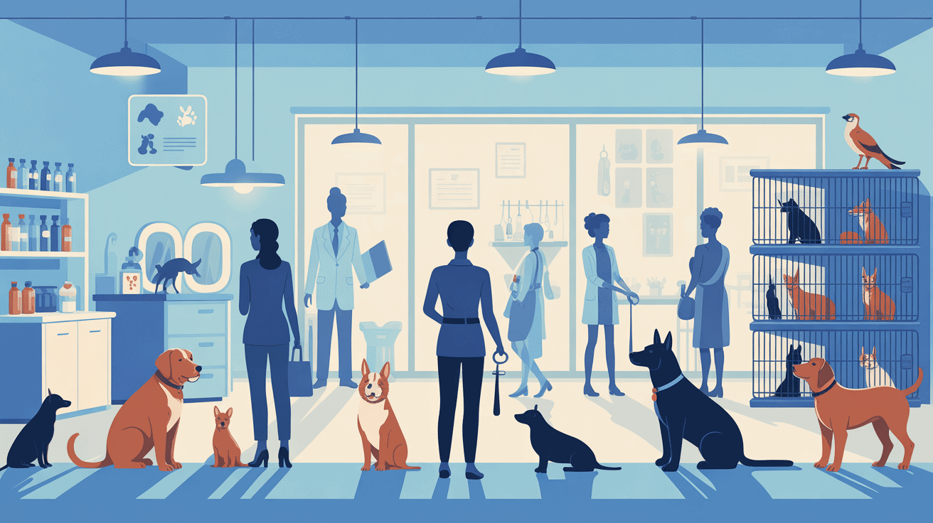 Explorer metier animalier dans divers environnements