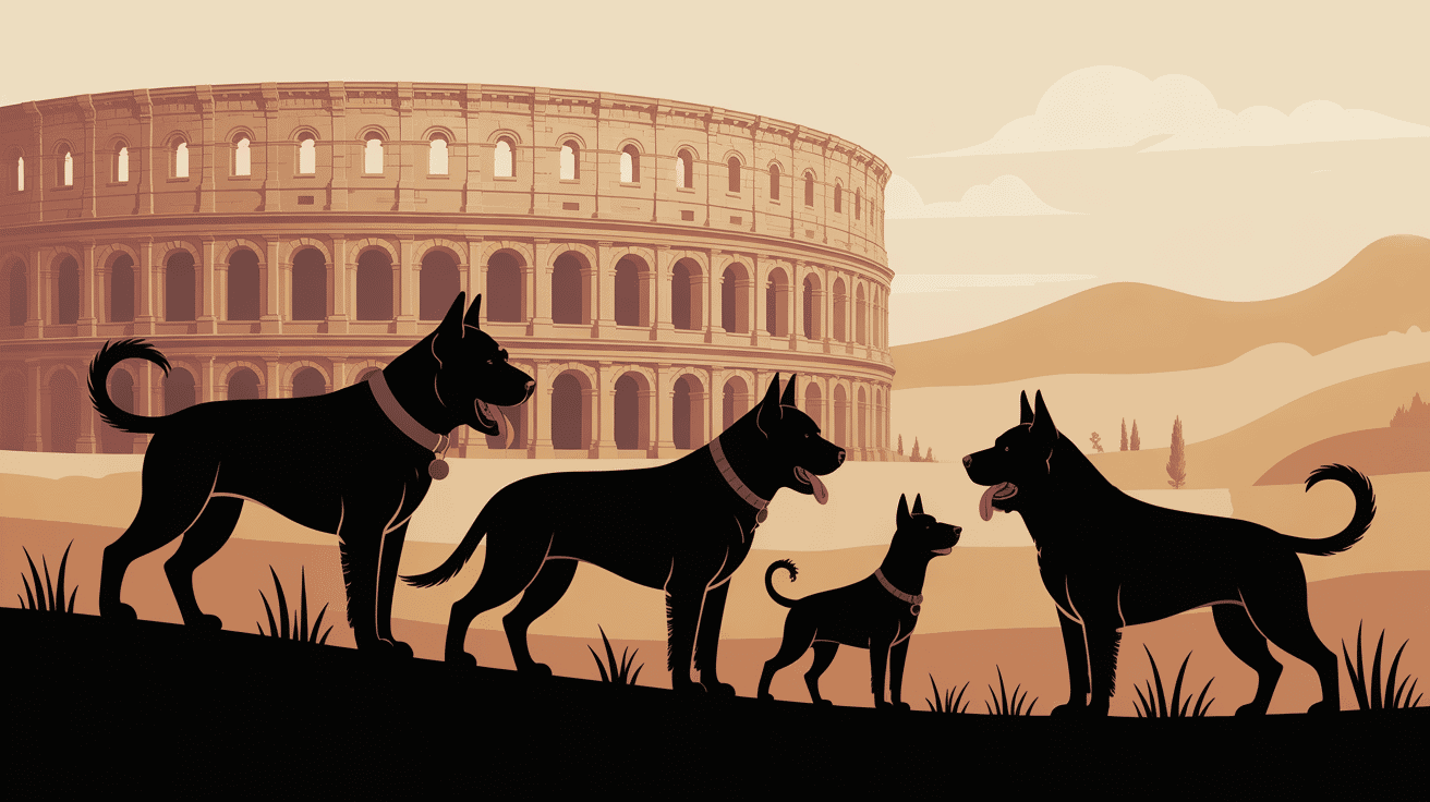 evolution matin de naple chien a travers epoque