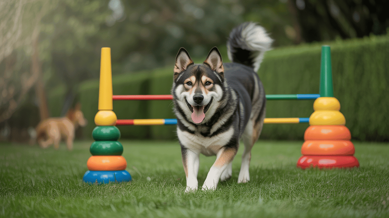 loup tchécoslovaque activité agility promenade jeux jardin