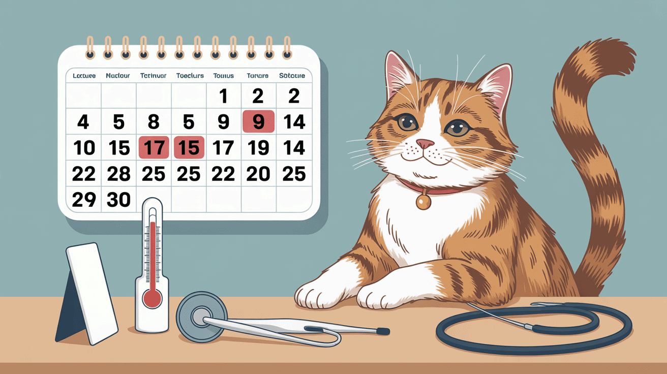 Mon chat n'arrête pas de vomir avec symptômes graves, image explicative