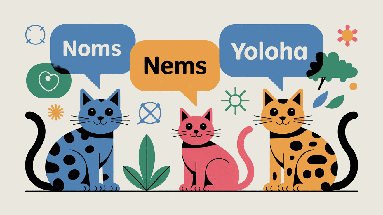 Chats stylisés tendances nom chat 2025