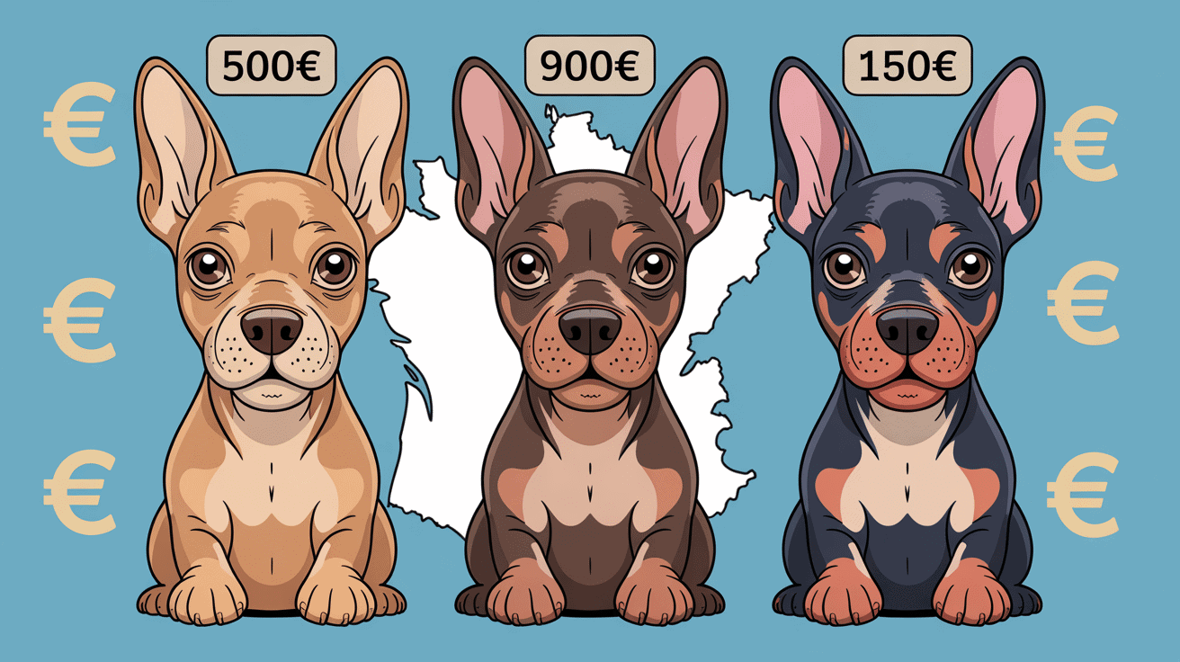 pinscher nain prix différences france