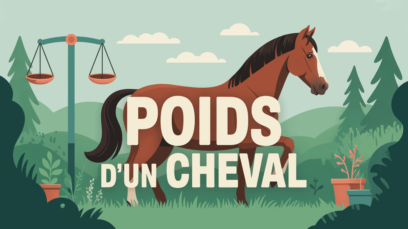 Poid d un cheval debout avec balance moderne