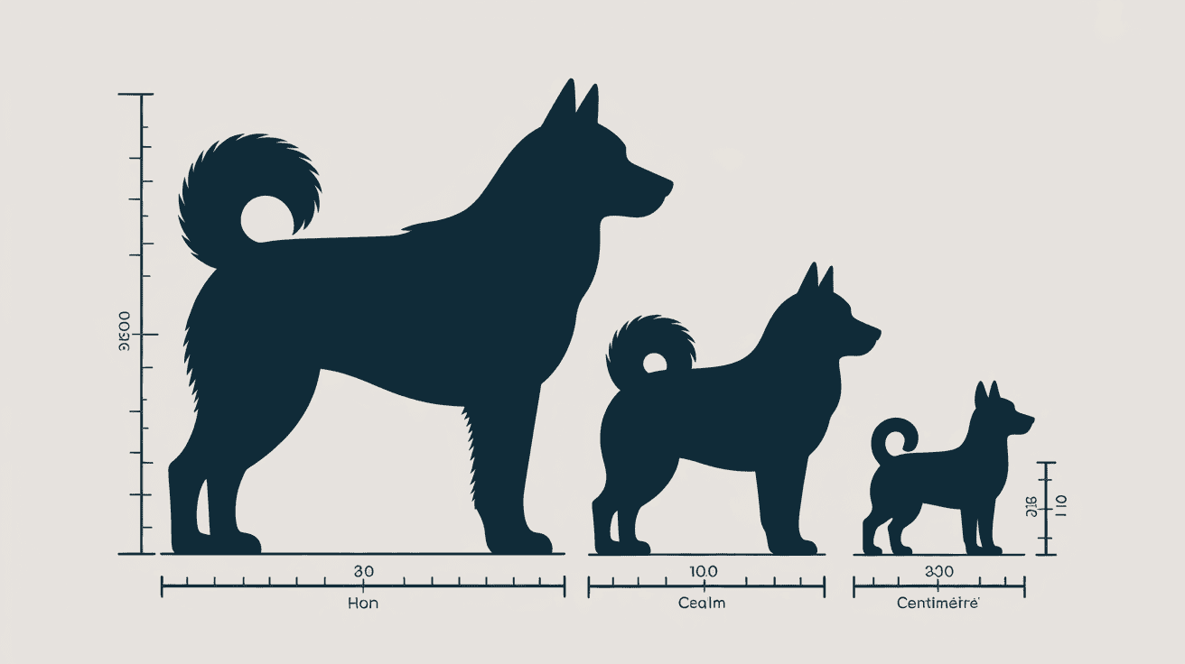Comparatif pomsky taille husky spitz