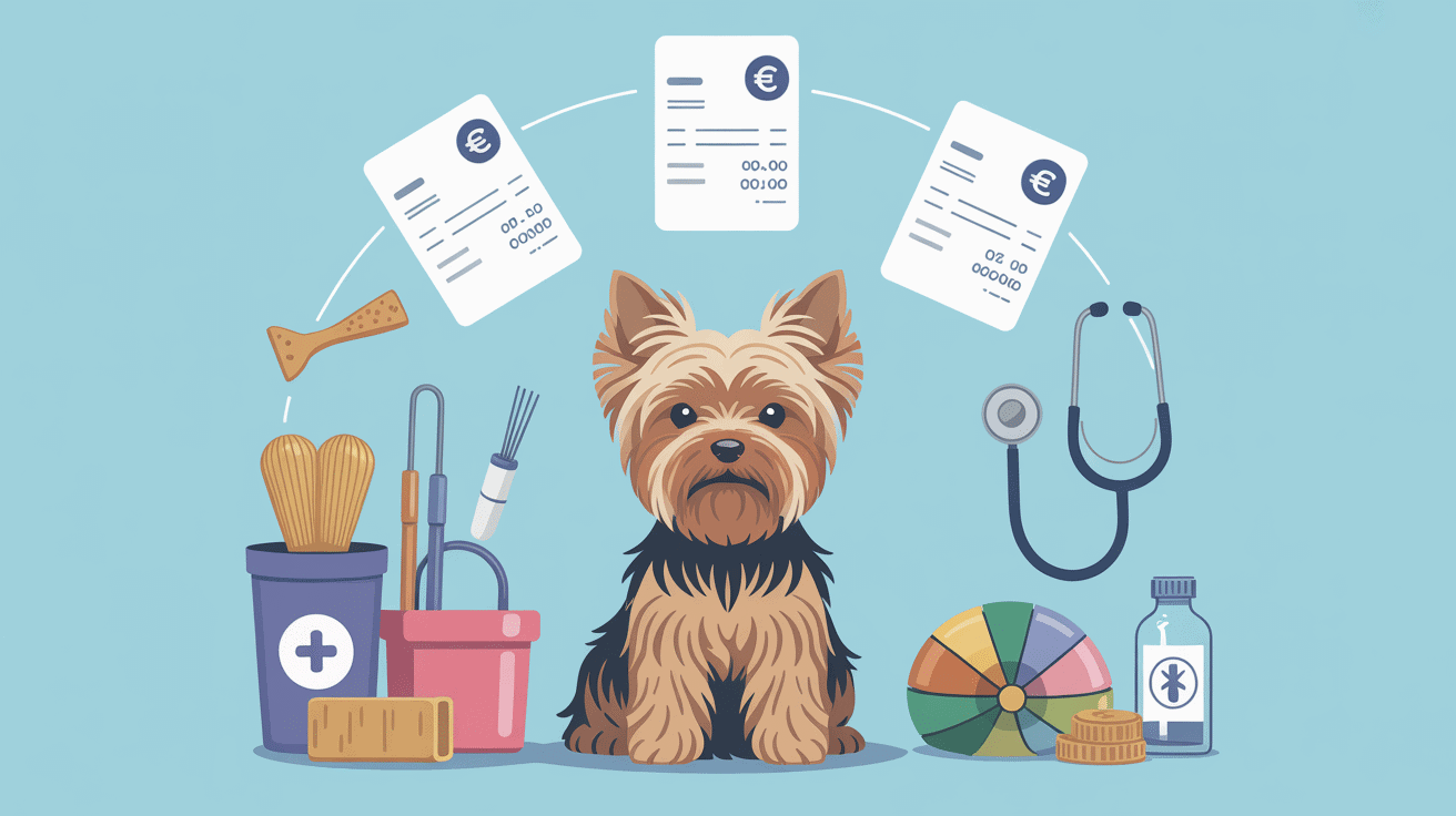 prix d un yorkshire accessoires et frais annexes