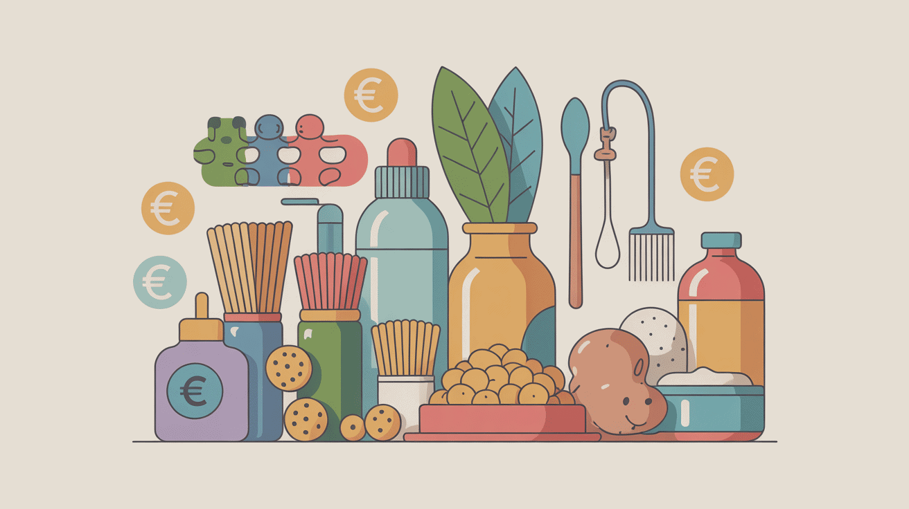 Accessoires et frais prix dalmatien entretien