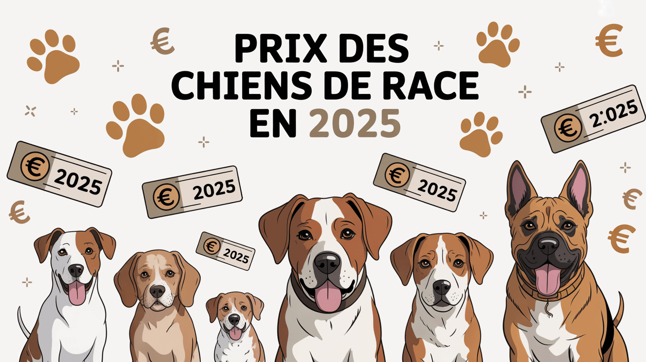prix des chiens par race différentes races chiens et étiquettes euros