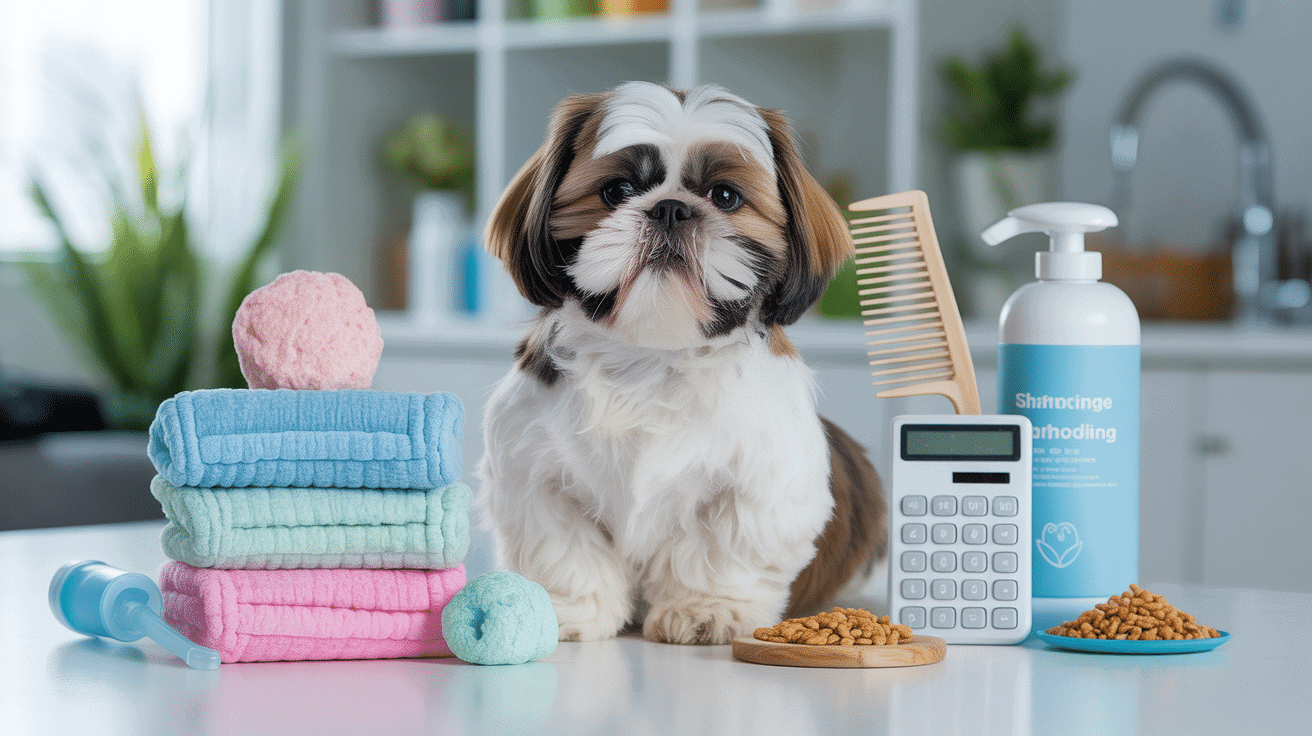 Objets dépenses shih tzu prix shih tzu