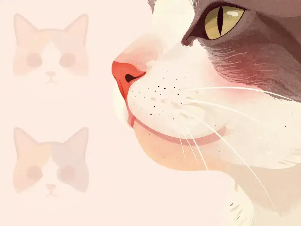 symptômes acné du chat menton rougeurs