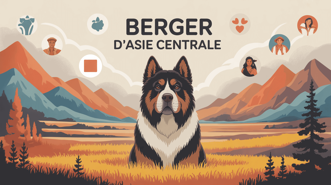 berger d'asie centrale grand chien protecteur steppes