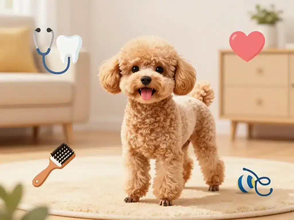 caniche toy santé caractère besoins essentiels