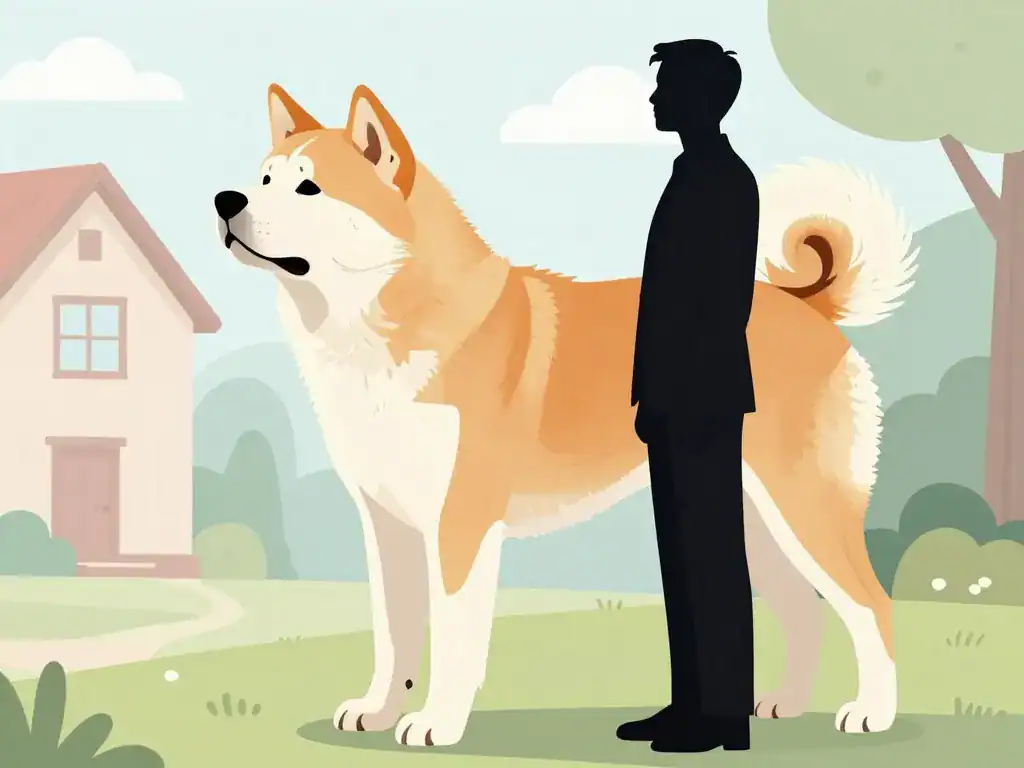 akita americain caractere morphologie taille