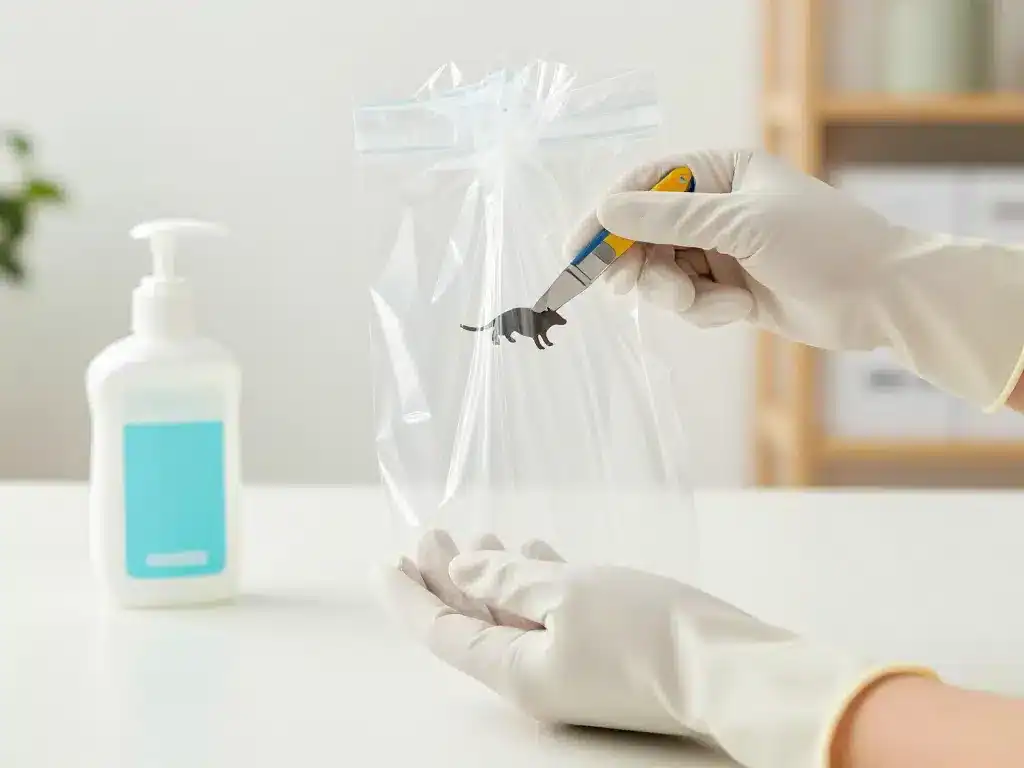 rat mort manipulation nettoyage sécurisée