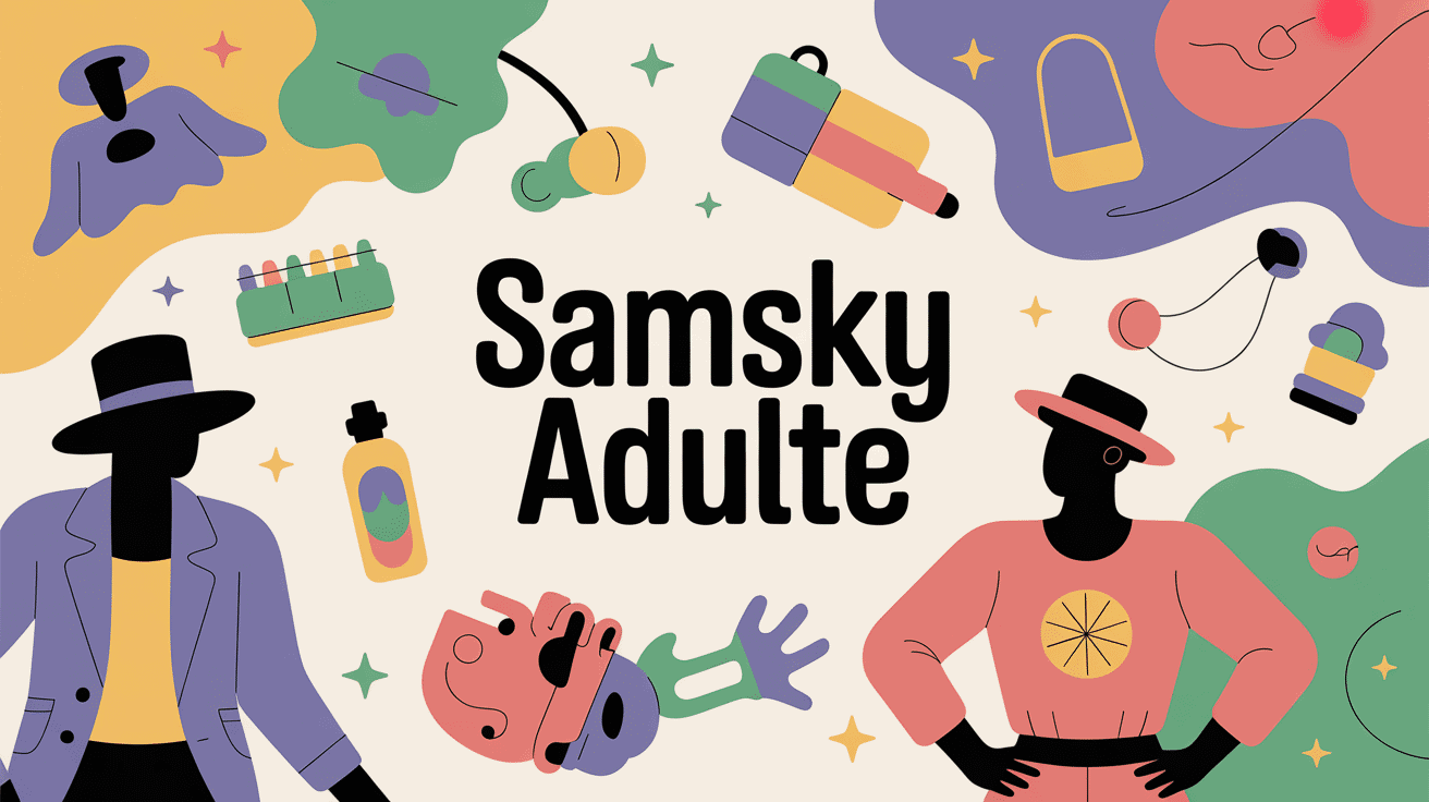 Illustration samsky adulte produits thématiques