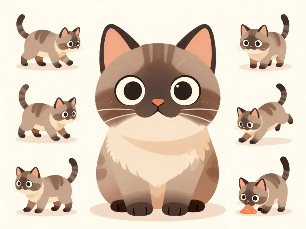 symptômes chat trisomie 21 visage comportement