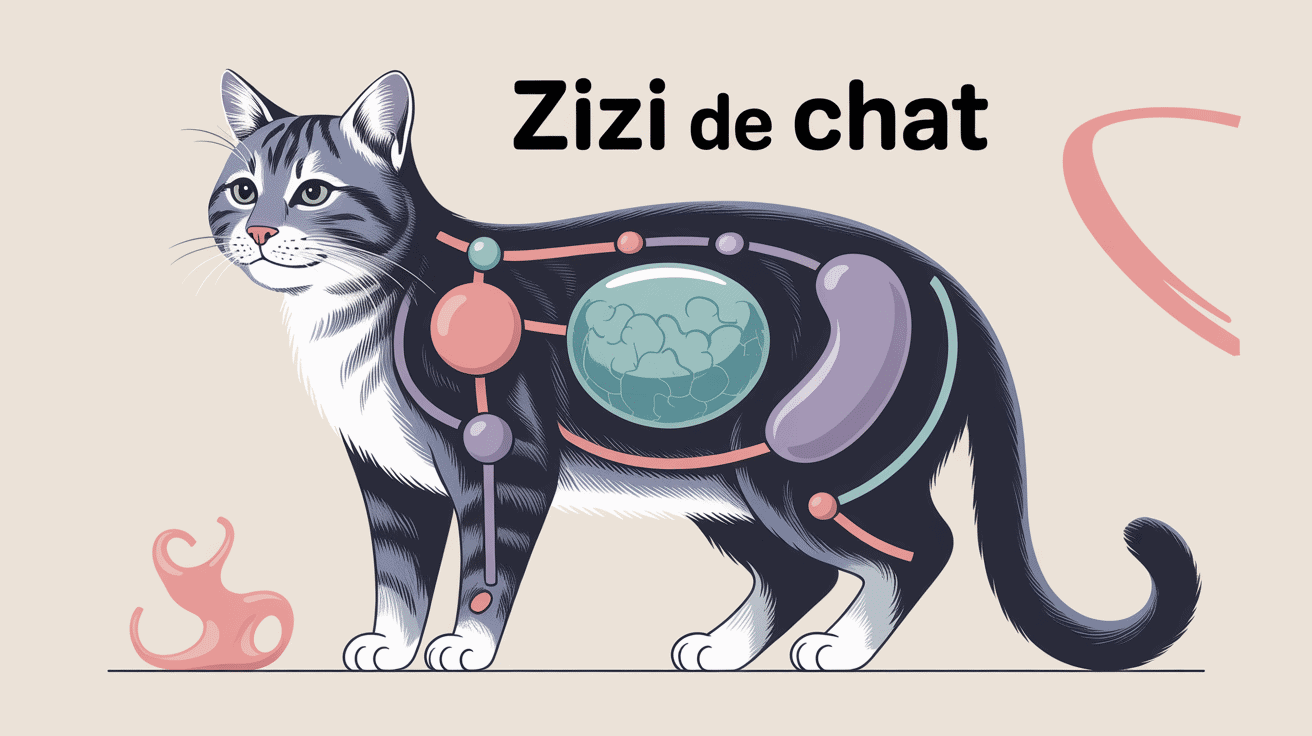 zizi chat illustration douce santé