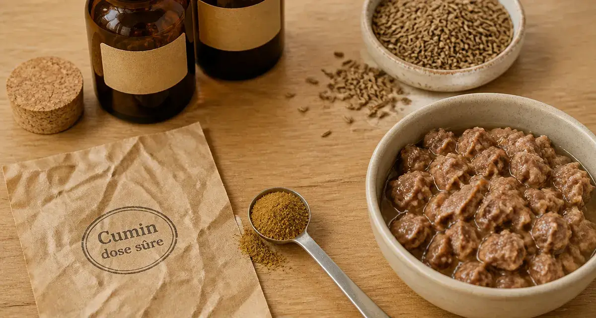 Cumin chien : pincée de cumin pour la digestion, risque d’irritation