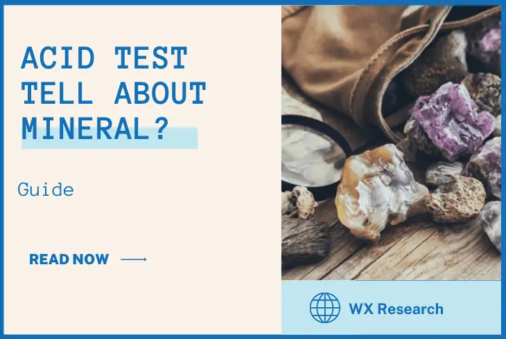 what does the acid test tell you about a mineral