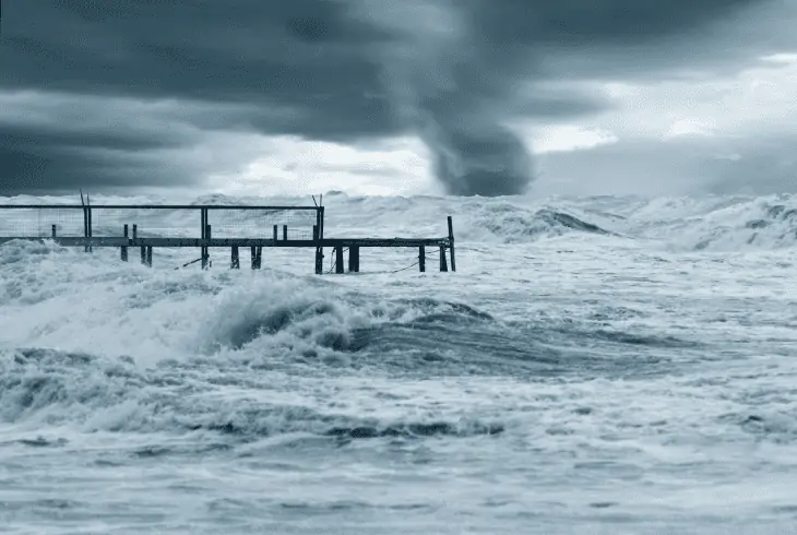 hurricane sea