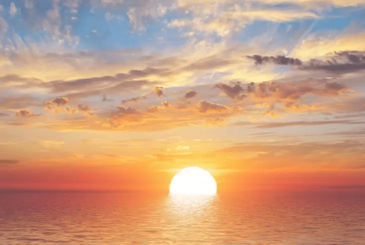 evening sunset