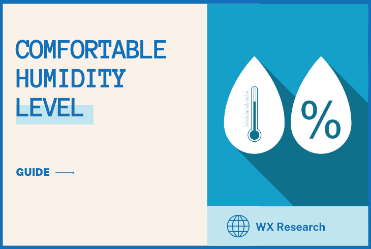 what is a comfortable humidity level outside