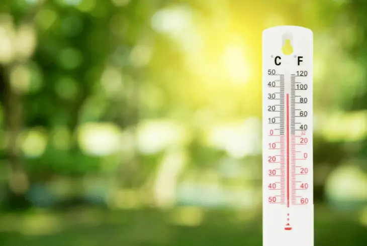 outside hot