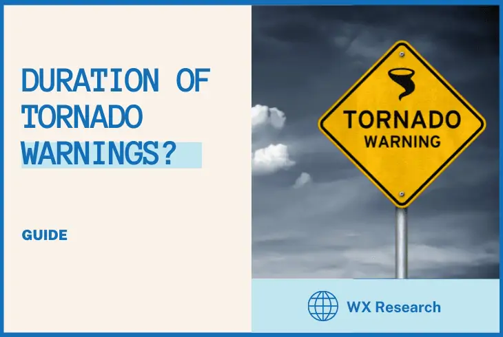 how long do tornado warnings last