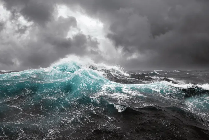 sea waves earthquakes