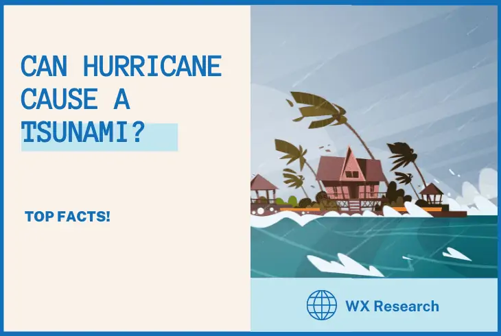 can a hurricane cause a tsunami