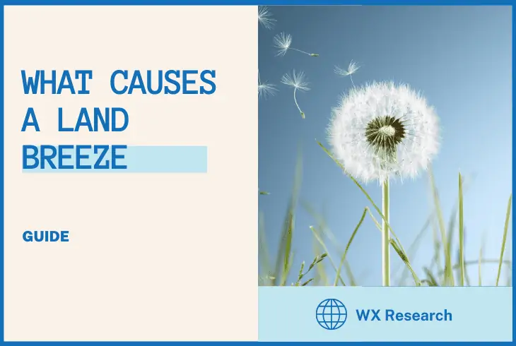 what causes a land breeze