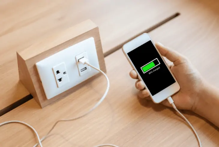 reduce risk of cellphone charge
