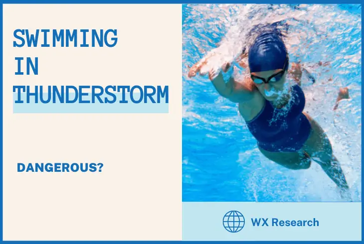 how dangerous is swimming in a thunderstorm