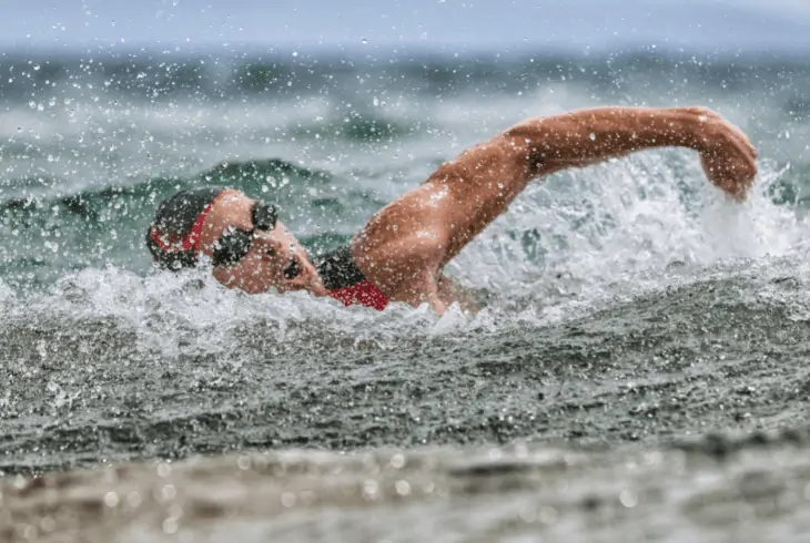 swim in thunderstorm