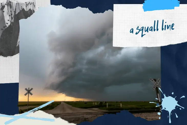 a squall line