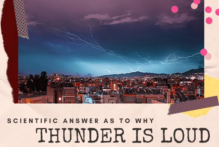 what does it mean when thunder is really loud