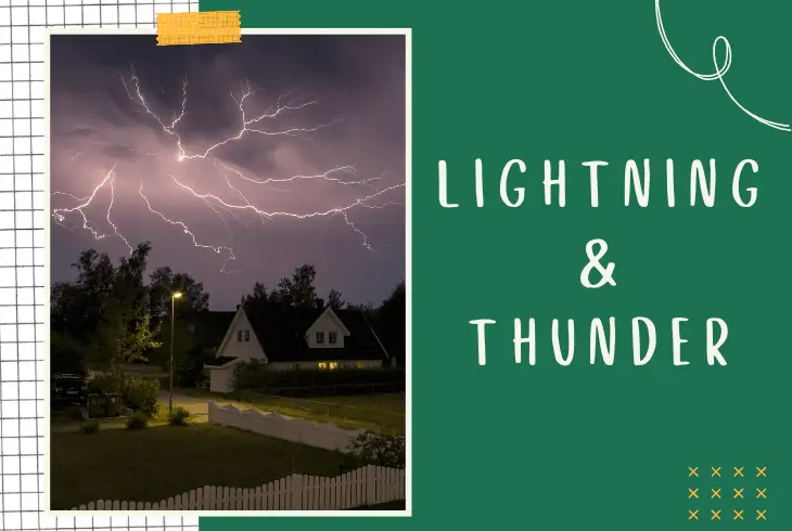 the lightning and thunder