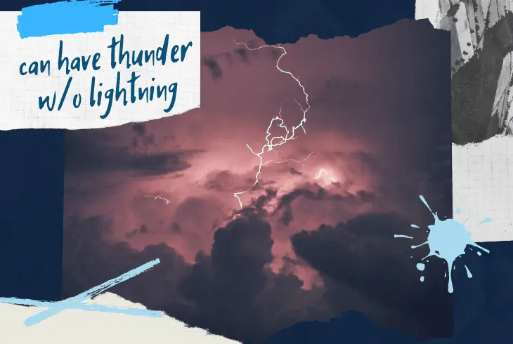thunder without lightning