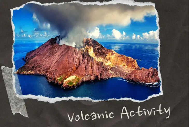 cause a volcanic actibity