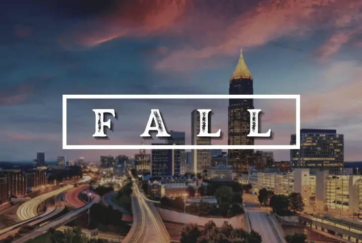 a fall