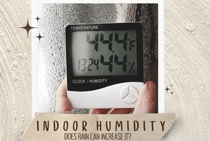 does rain increase indoor humidity