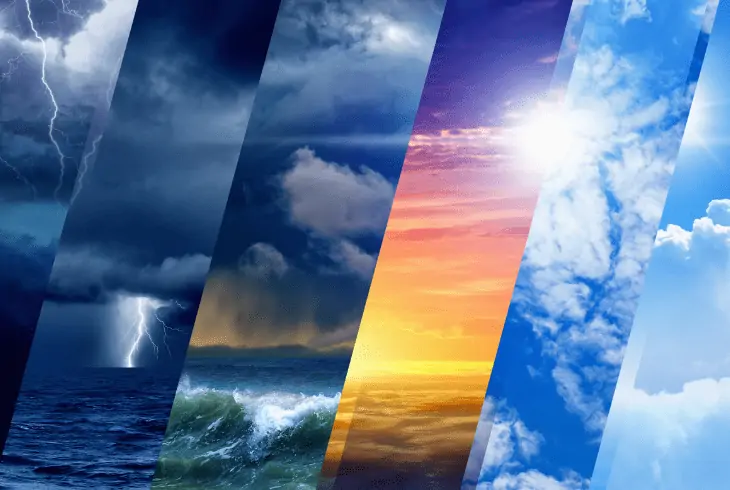 the weather fronts