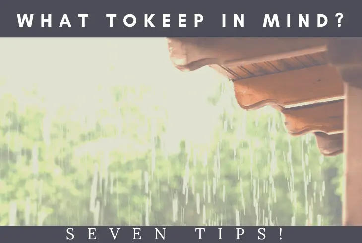 what to keep in mind