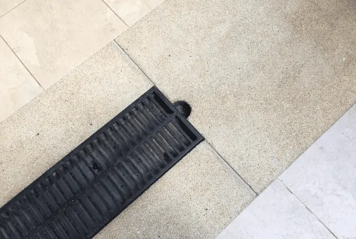 drain porch
