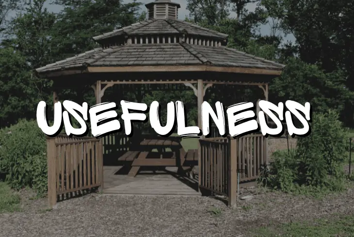 the usefulness