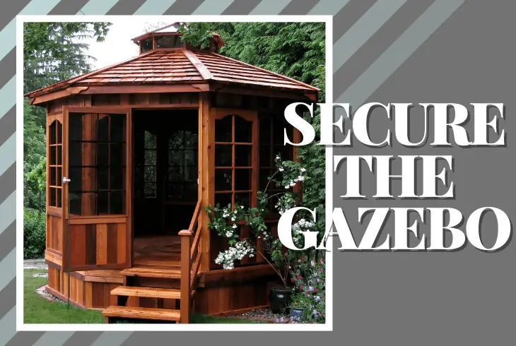 secure gazebo