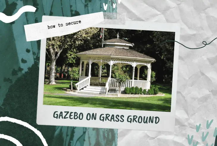 gazebo on grassy ground