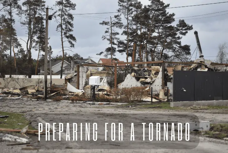 prepare for a tornado