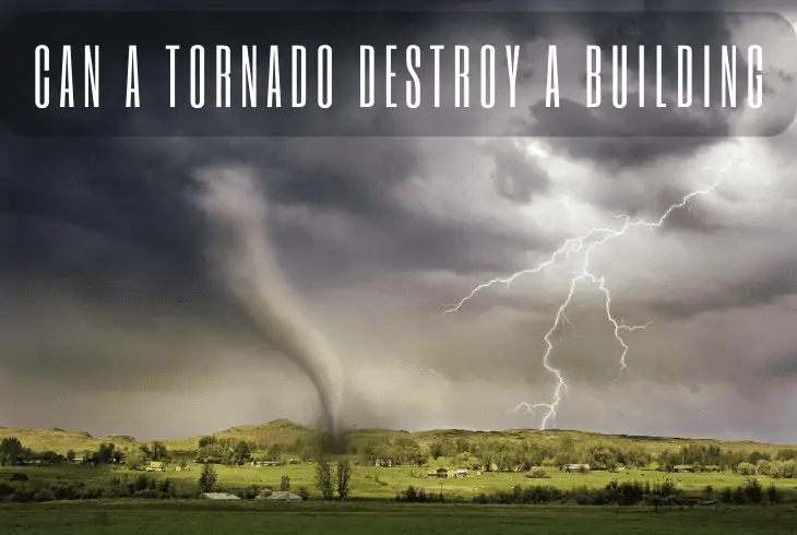 can a tornado destroy a concrete building